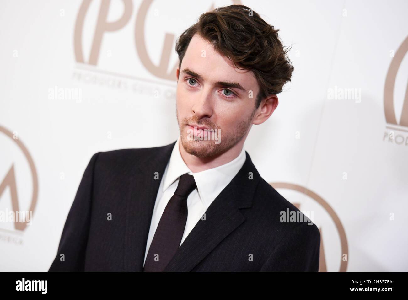 Matthew Beard arrives at the 26th Annual Producers Guild Awards on