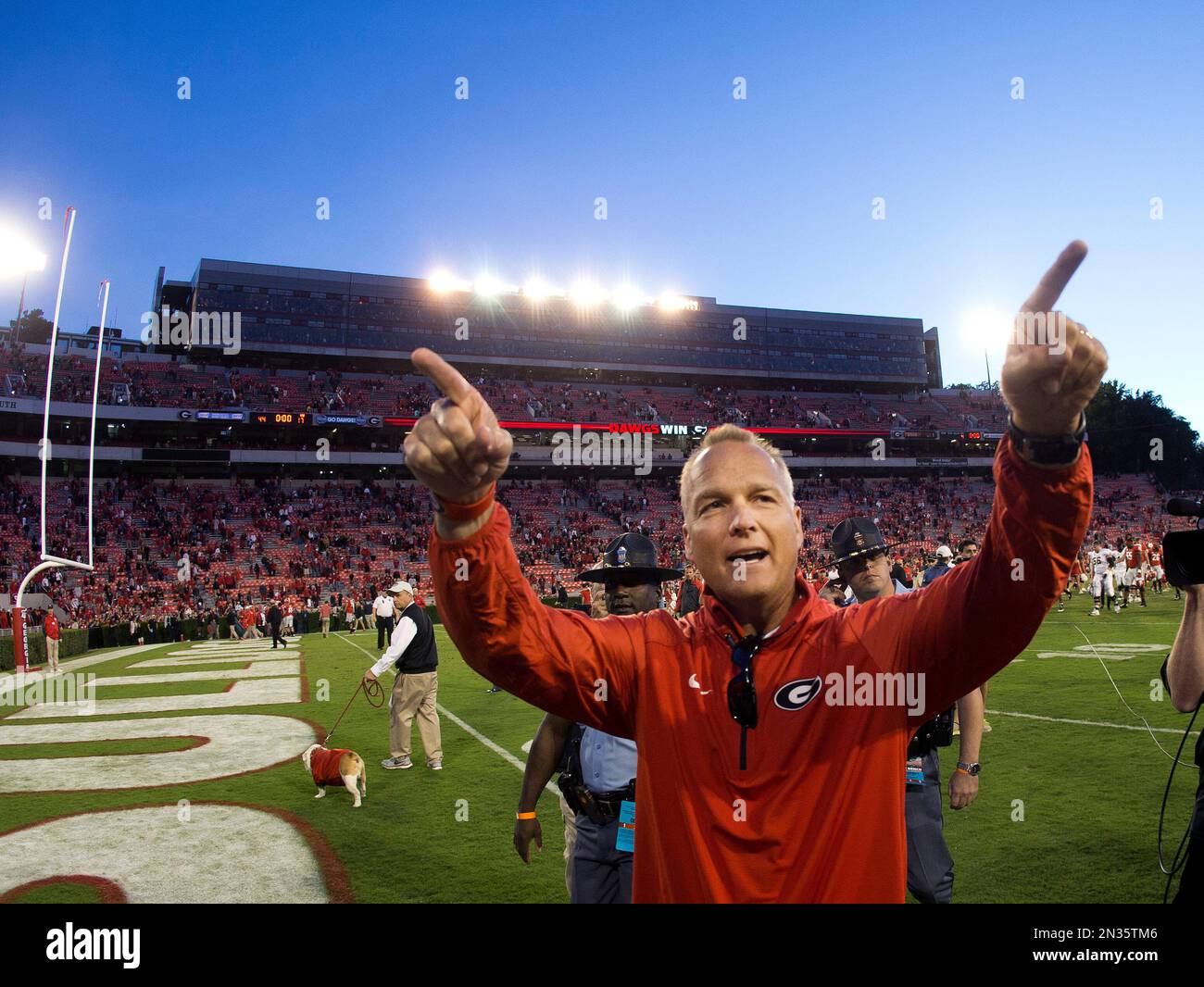 FILE In this Oct. 4, 2014, file photo, head coach Mark Richt