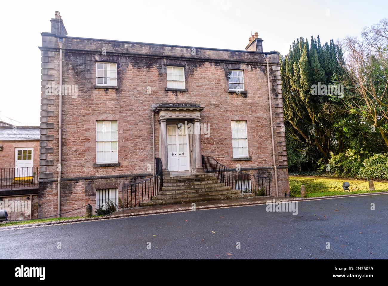 The original observatory building, built in 1790, Armagh Planetarium, Northern Ireland. Stock Photo