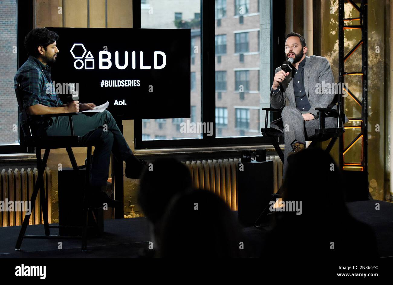 Comedian Nick Kroll attends AOL's BUILD Speaker Series to discuss his ...
