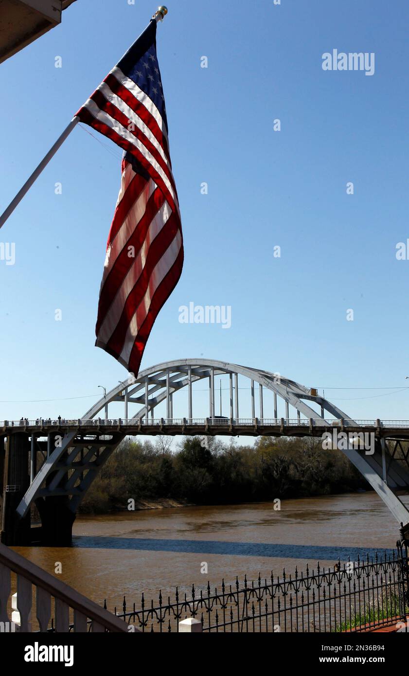Civil Rights Protest Bridge FILE - This March 4, 2012 file photo shows the Edmund Pettus Bridge ...