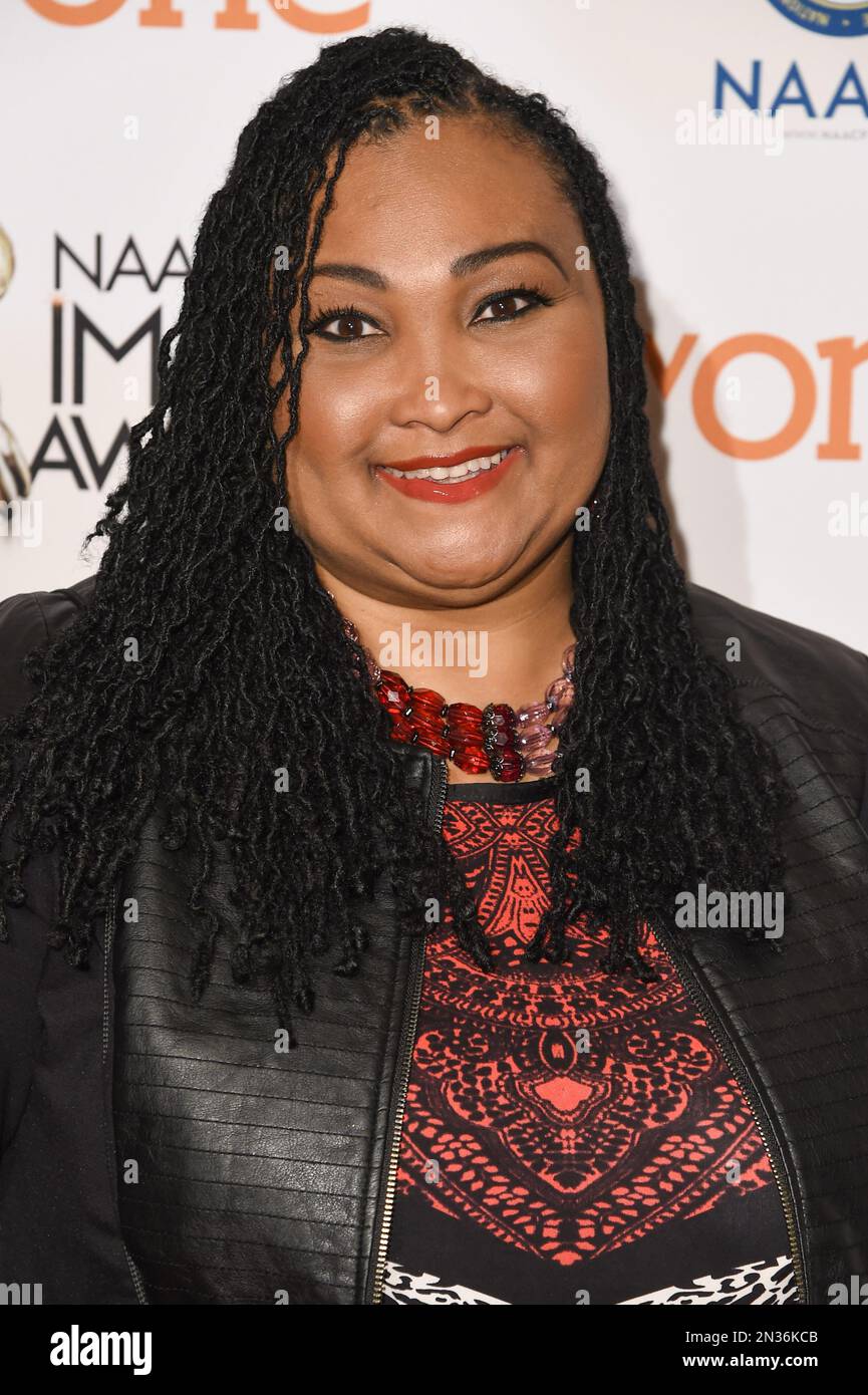 May May Ali attends the 46th NAACP Image Awards Nominees’ Luncheon at ...