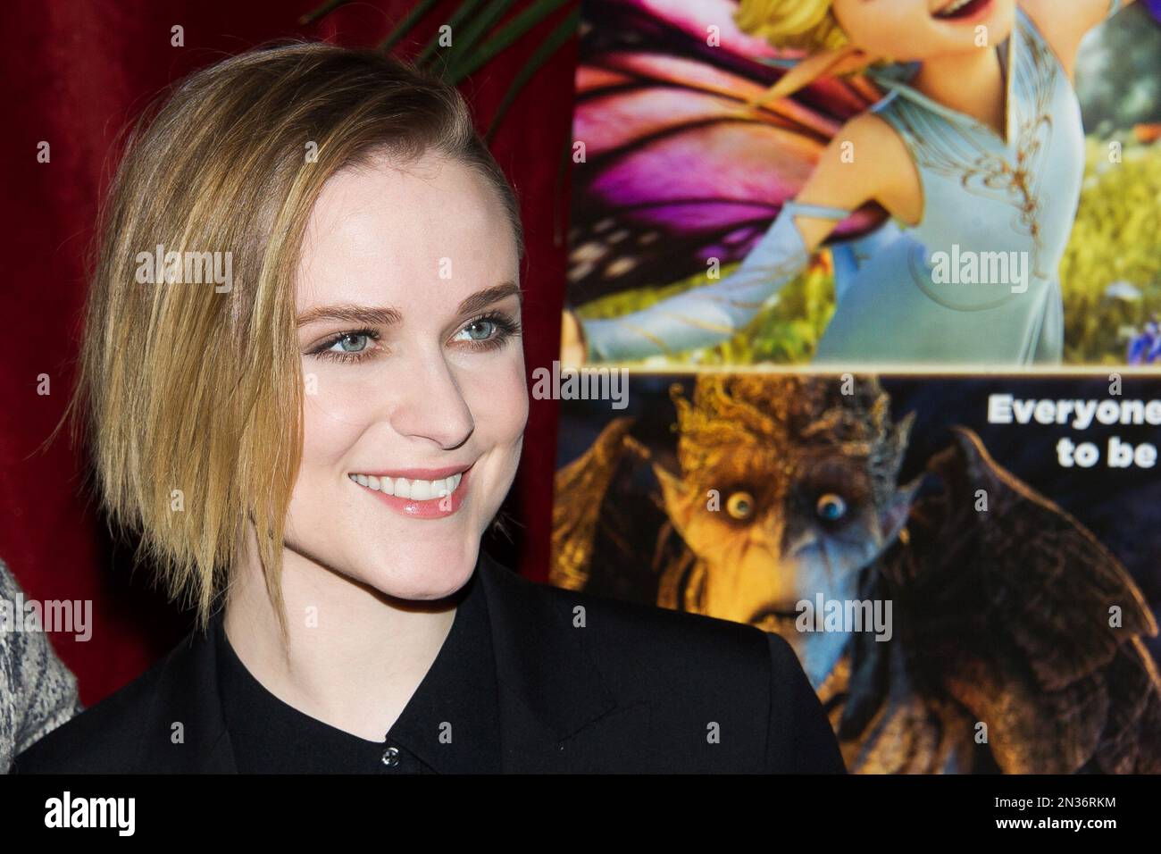 Evan Rachel Wood attends a special screening of "Strange Magic" hosted ...