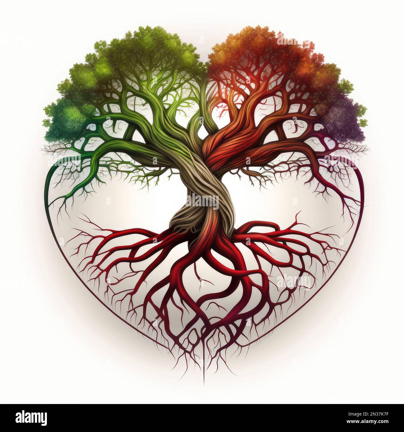 List 97+ Pictures tree of life with heart roots Full HD, 2k, 4k