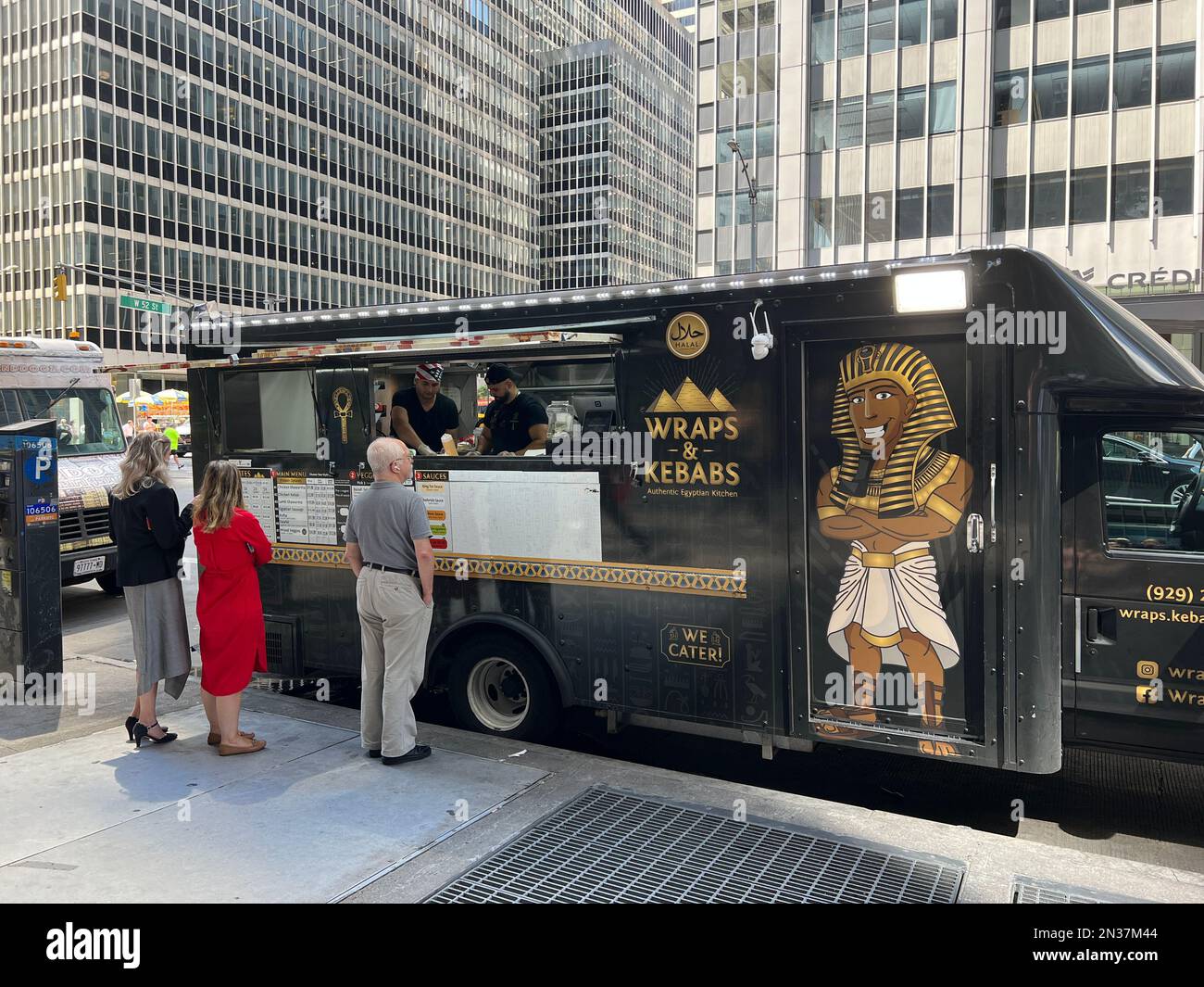 Halal Wraps and Kebabs served with an Egyptian flavor. Lunch Wagon on