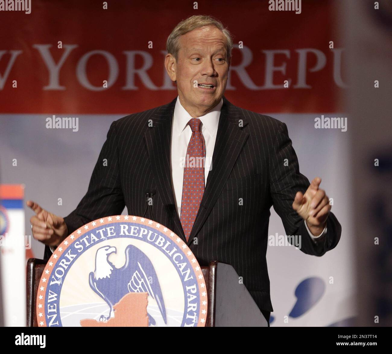 FILE - In this May 14, 2014 file photo, former New York Governor George ...