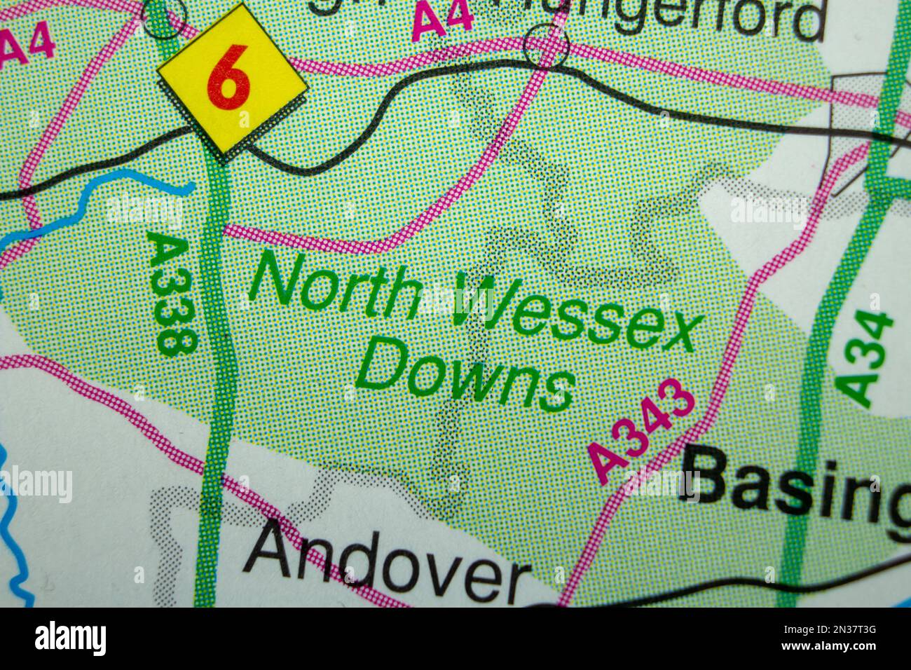 north-wes-downs-united-kingdom-atlas-map-town-name-stock-photo-alamy