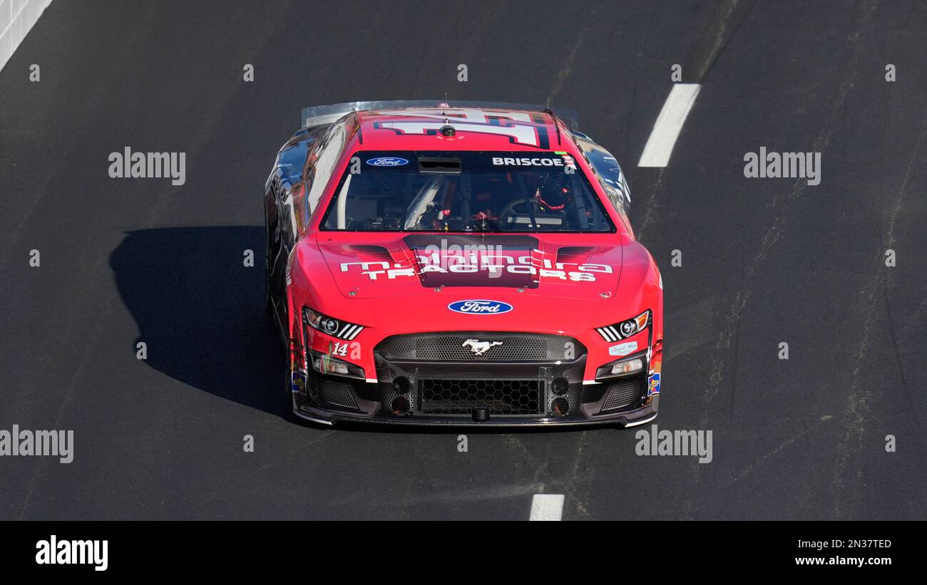 NASCAR Cup Series driver Chase Briscoe (14) participates in a practice