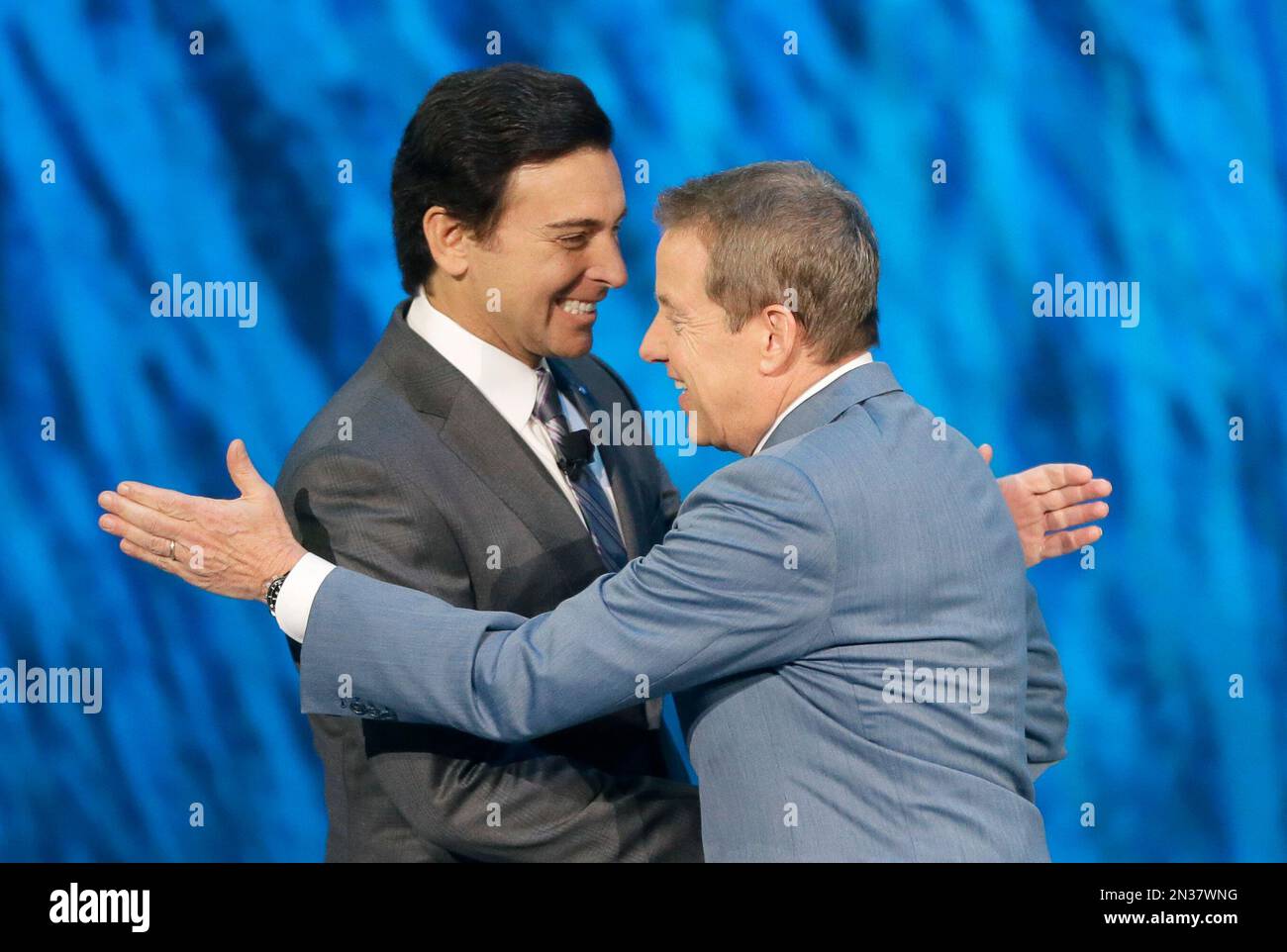 Ford Motor Co., Executive Chairman Bill Ford, right, and President and