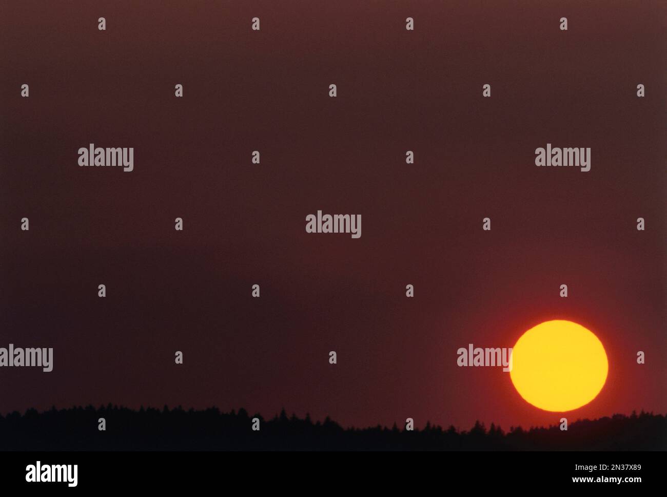 Sunset Kingston, New Brunswick, Canada Stock Photo Alamy