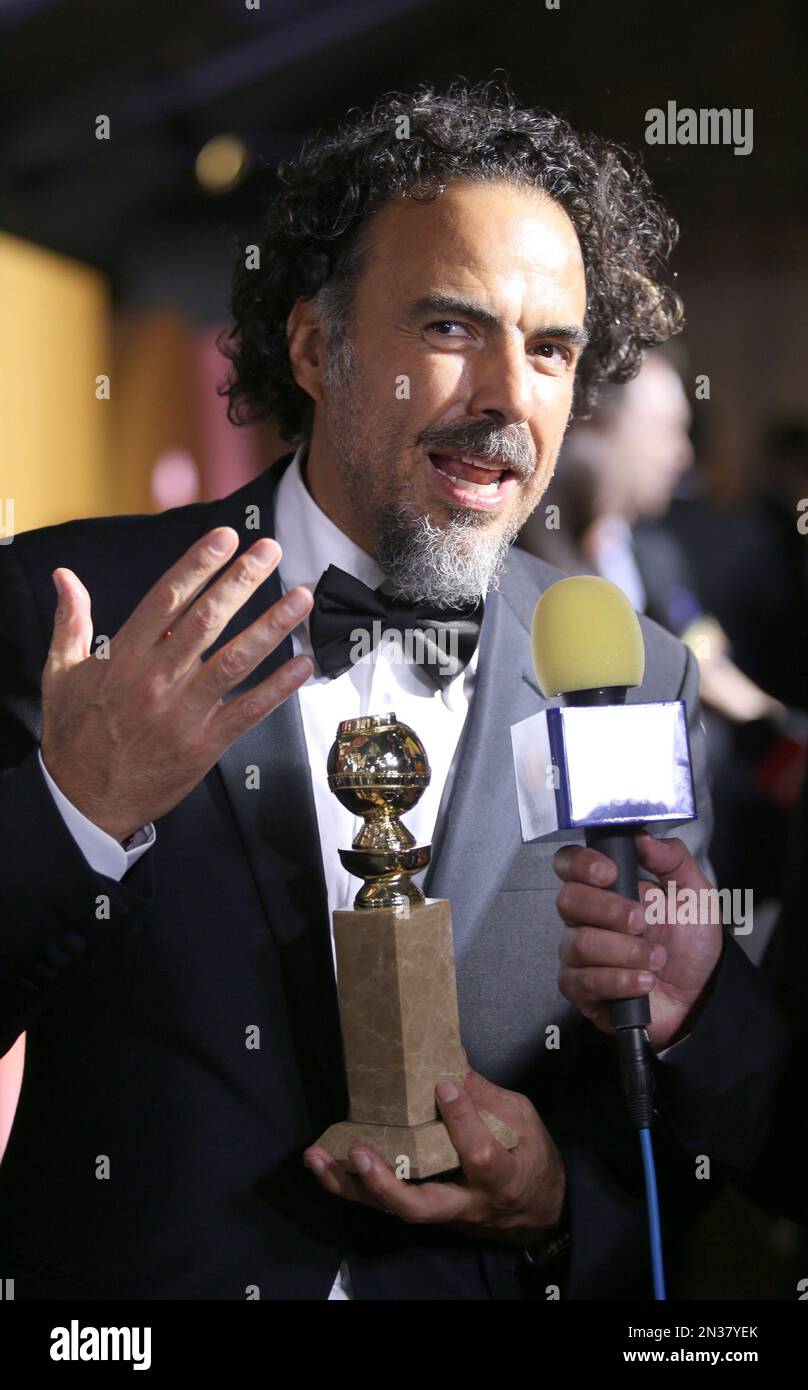 Alejandro Gonzalez Inarritu, winner of the award for best screenplay(02)