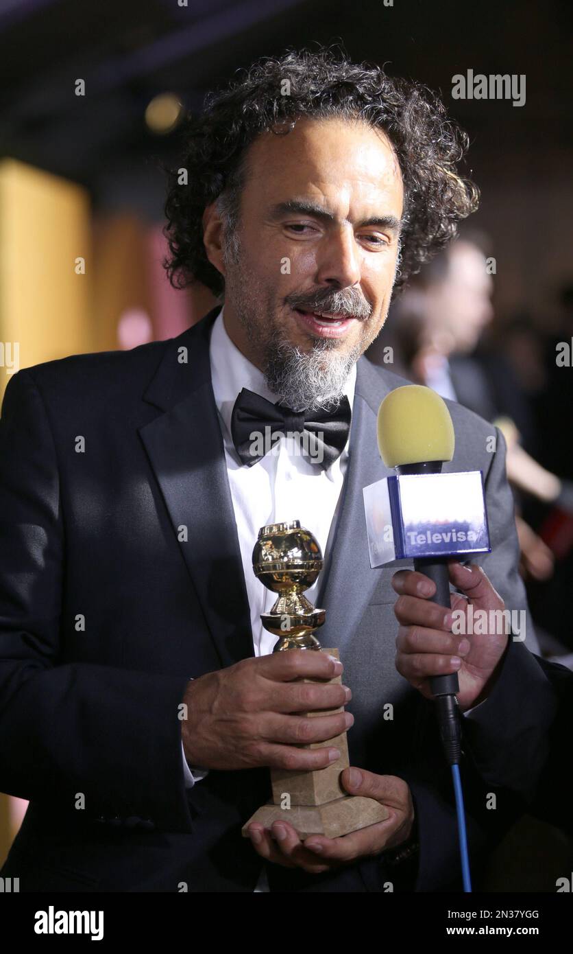 Alejandro Gonzalez Inarritu, winner of the award for best screenplay