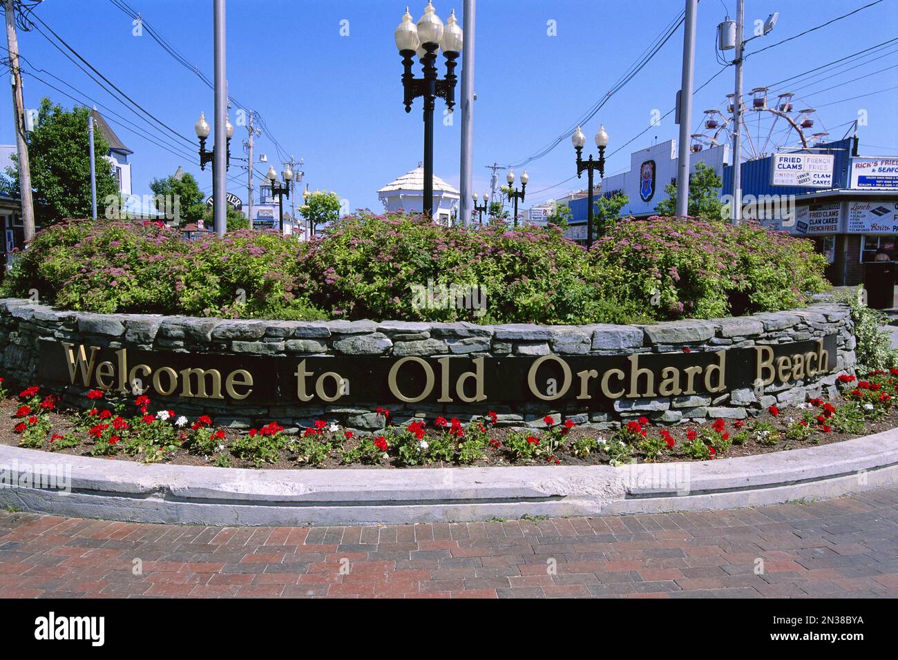 Old Orchard Beach, Maine, USA Stock Photo Alamy