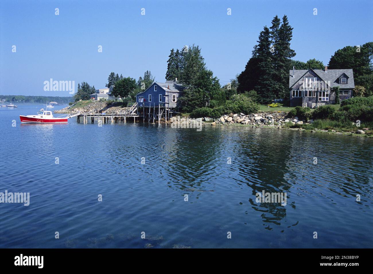 Bass Harbor, Mount Desert Island, Maine, USA Stock Photo