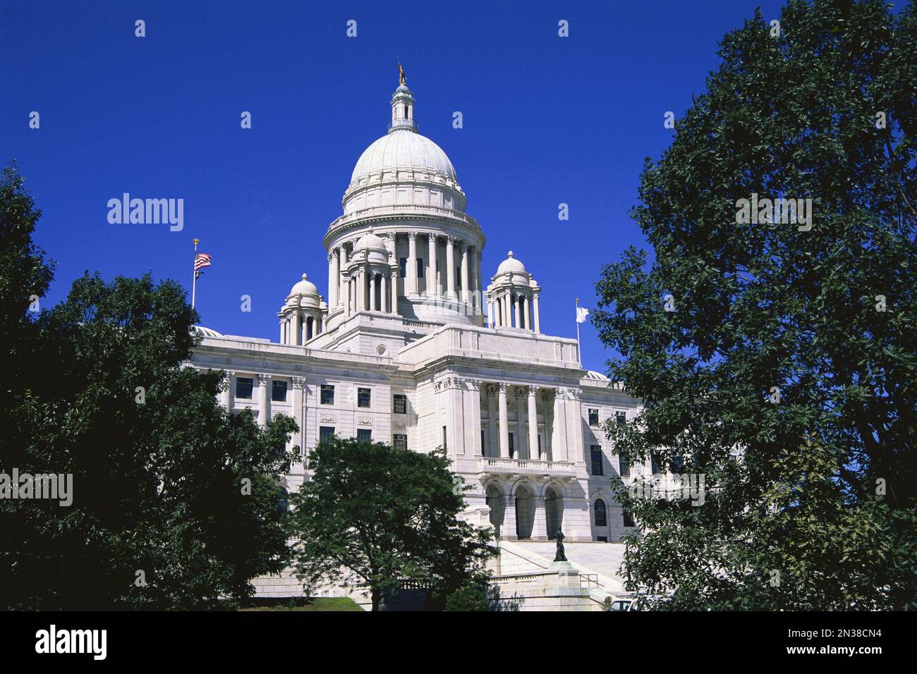 State Capitol Building, Providence, Rhode Island, USA Stock Photo