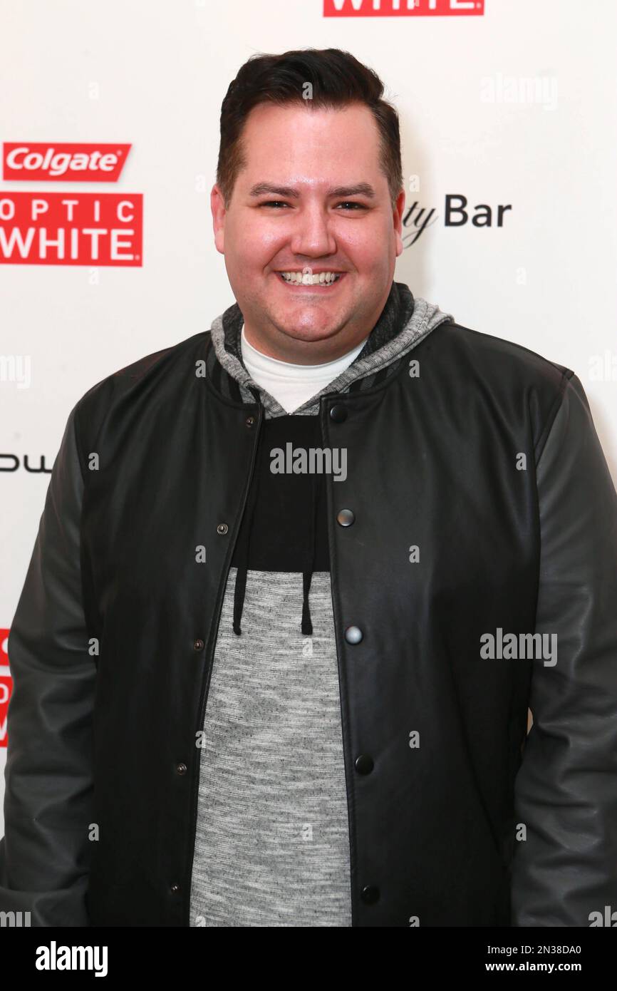 Ross Mathews attends the Colgate® Optic White® Beauty Bar at The Selma