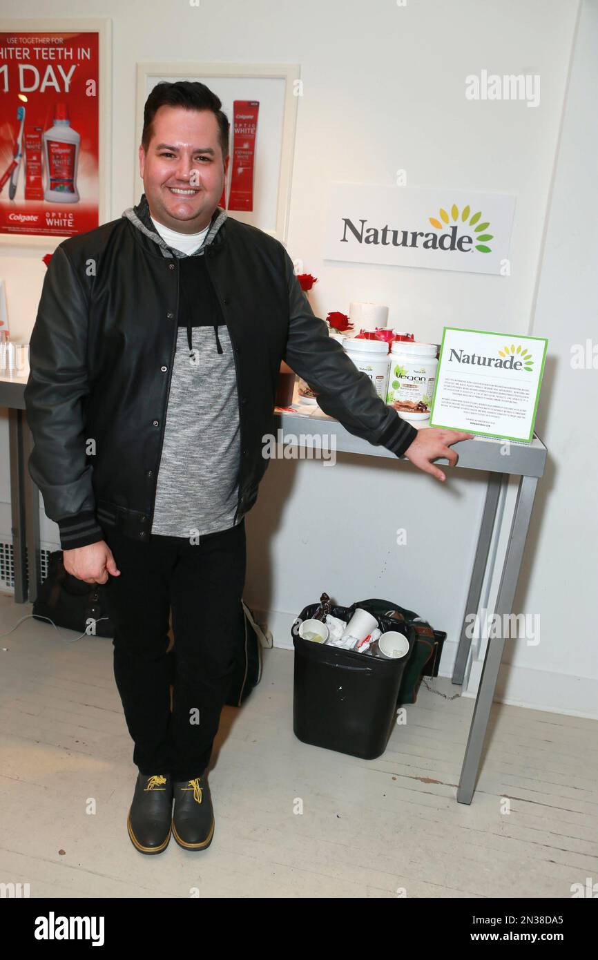 Ross Mathews attends the Colgate® Optic White® Beauty Bar at The Selma