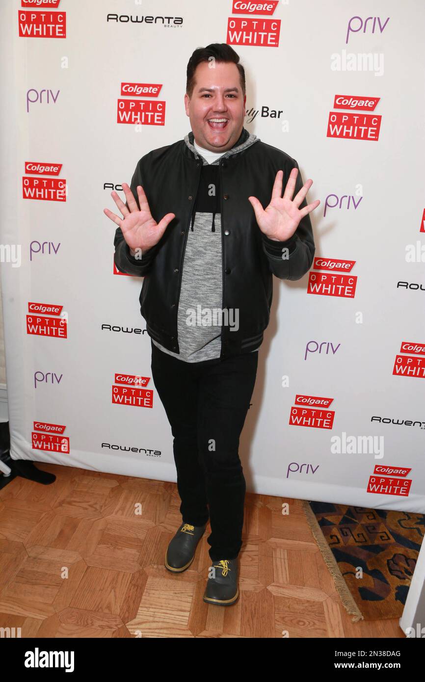 Ross Mathews attends the Colgate® Optic White® Beauty Bar at The Selma