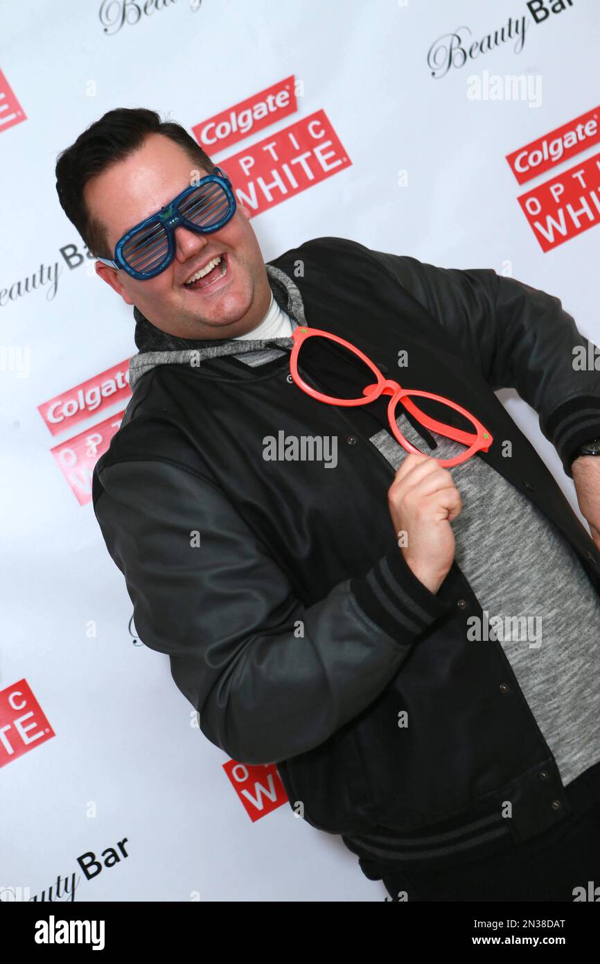 Ross Mathews attends the Colgate® Optic White® Beauty Bar at The Selma