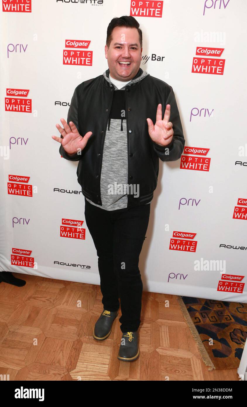 Ross Mathews attends the Colgate® Optic White® Beauty Bar at The Selma