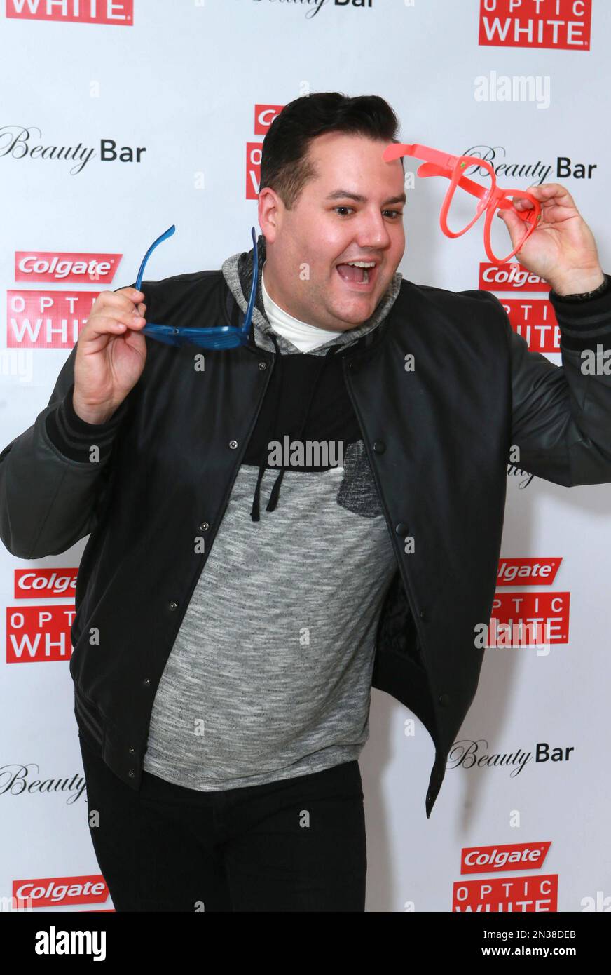 Ross Mathews attends the Colgate® Optic White® Beauty Bar at The Selma