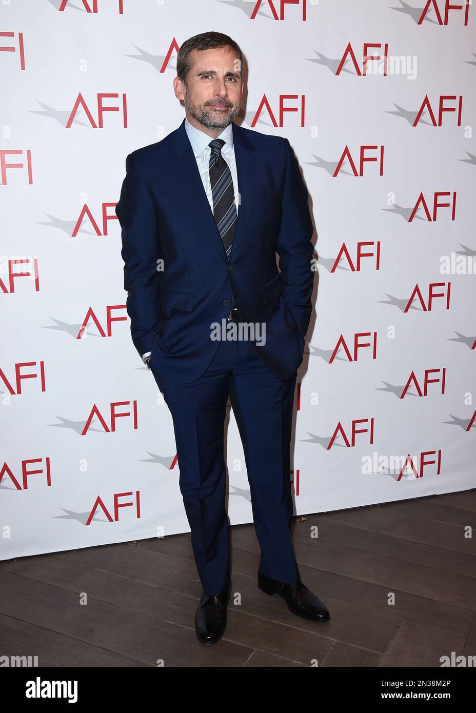 Steve Carell arrives at the AFI Awards at The Four Seasons Hotel on ...
