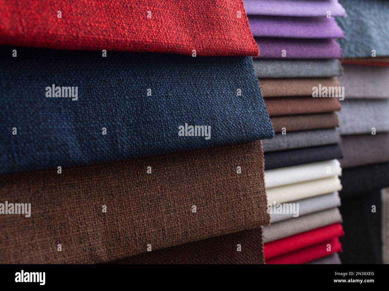 Upholstery color samples interior design concept Stock Photo Alamy