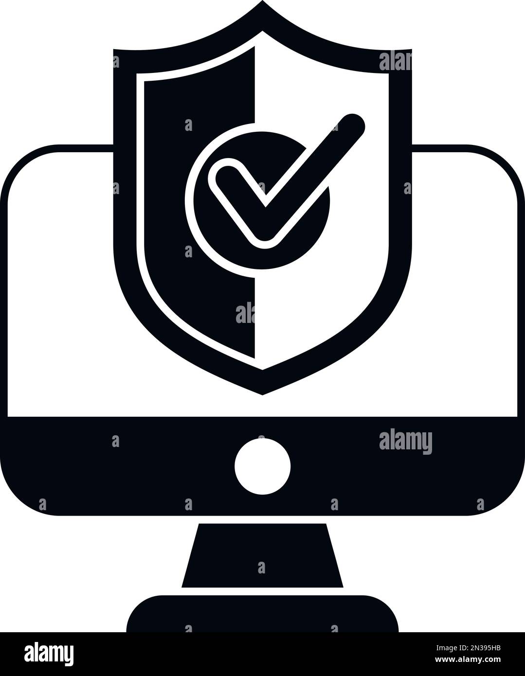 App secured icon simple vector. Mobile account. Screen reset Stock Vector Image & Art Alamy