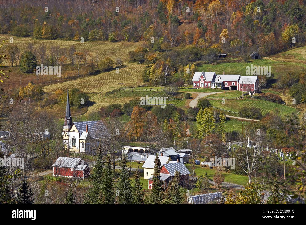 East orange church vermont usa hi-res stock photography and images - Alamy