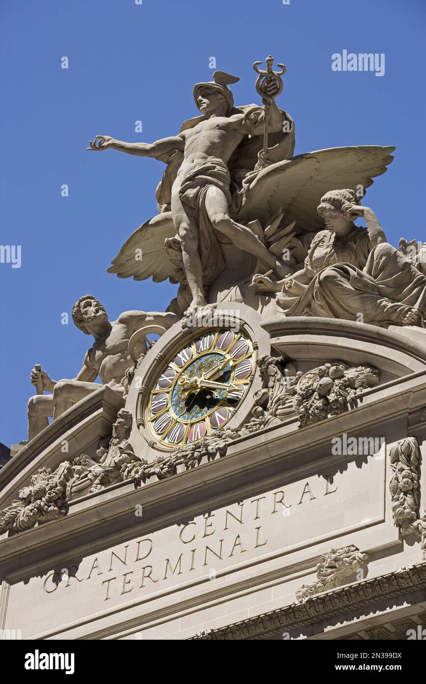 Grand Central Terminal, 42nd Street, New York City, New York, USA Stock ...