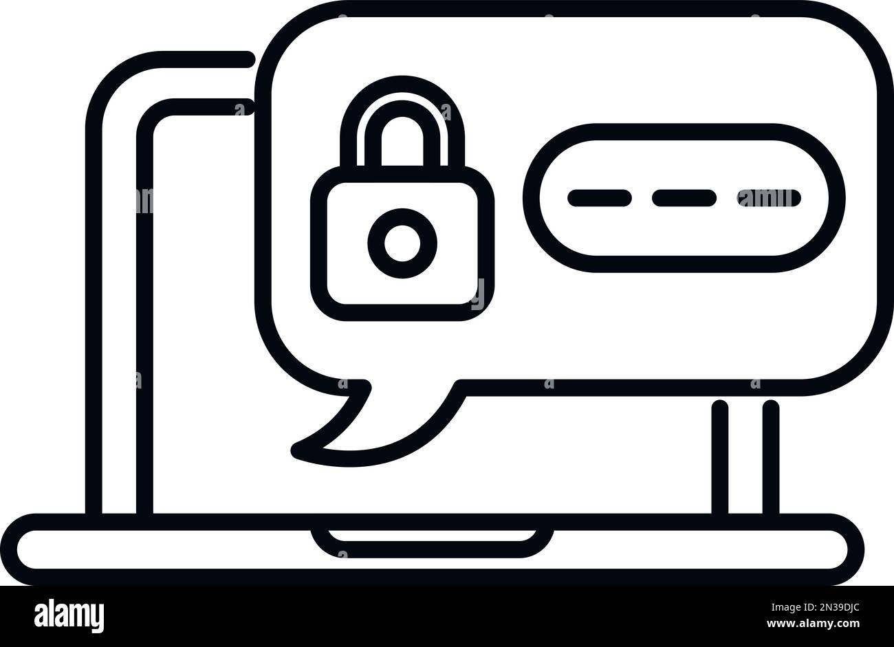 Laptop forgot Black and White Stock Photos & Images - Alamy