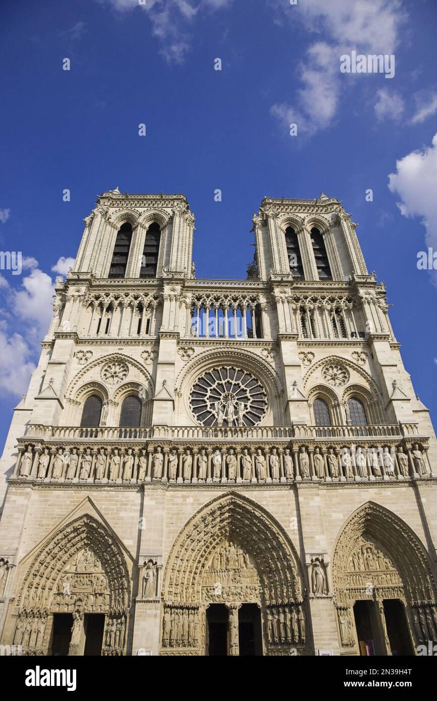 Notre Dame Cathedral, Ile de la Cite, Paris, France Stock Photo - Alamy