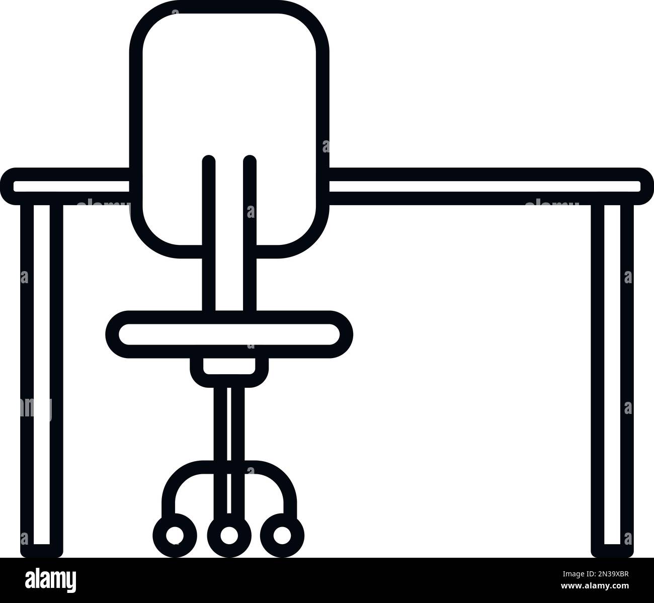 Desk sit bad posture Black and White Stock Photos & Images - Alamy