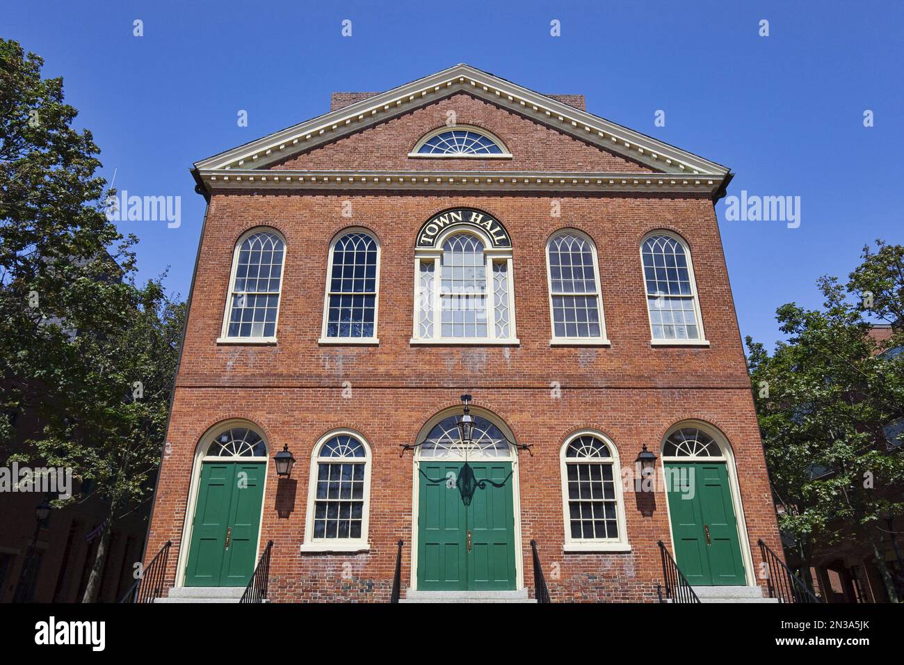 Old Town Hall, Salem, Massachusetts, USA Stock Photo Alamy