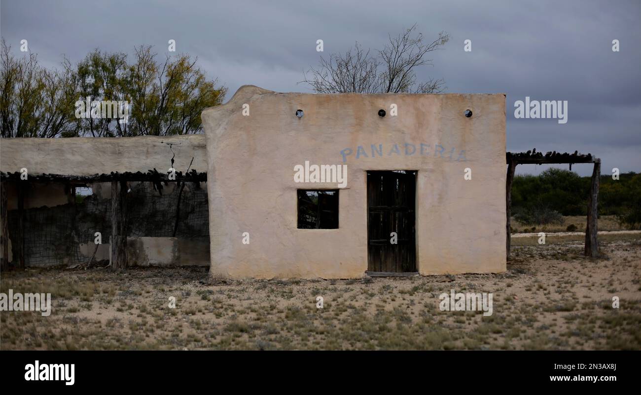 In this Dec. 4, 2014 photo, part of the set for John Wayne's 1960 movie