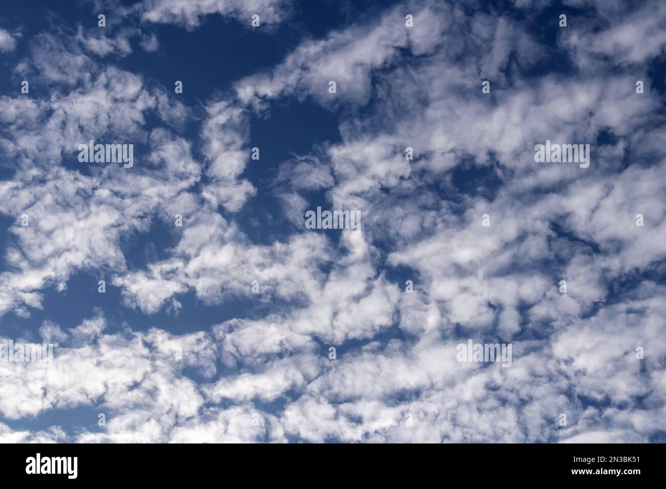Cloudscape of Stratus Cloud Formation Stock Photo