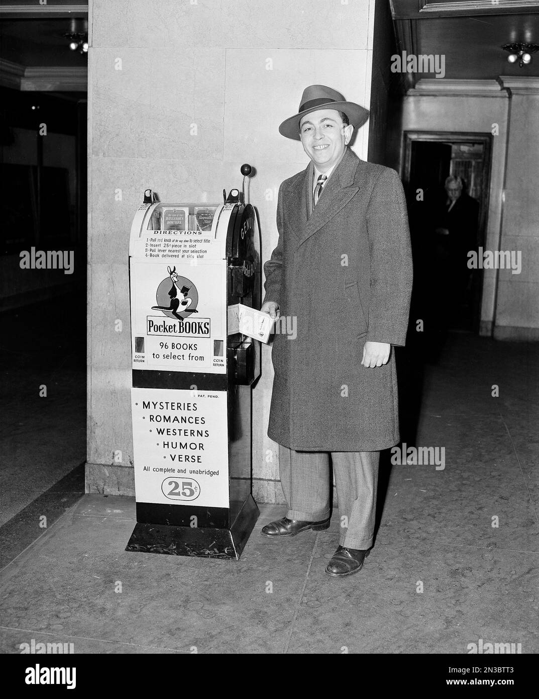 A book vending machine which offers a selection of 15 titles is planned