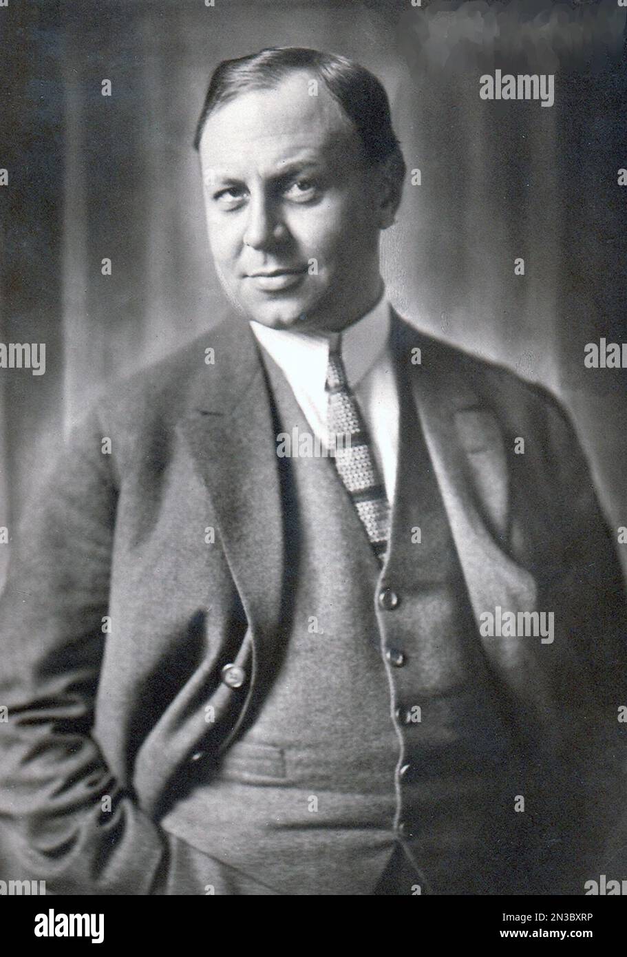 Emil Jannings (1884 – 1950) Swiss born German actor Stock Photo