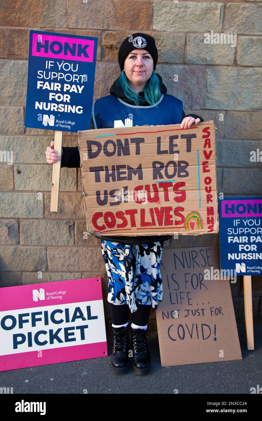 Sheffield rcn picket line hires stock photography and images Alamy