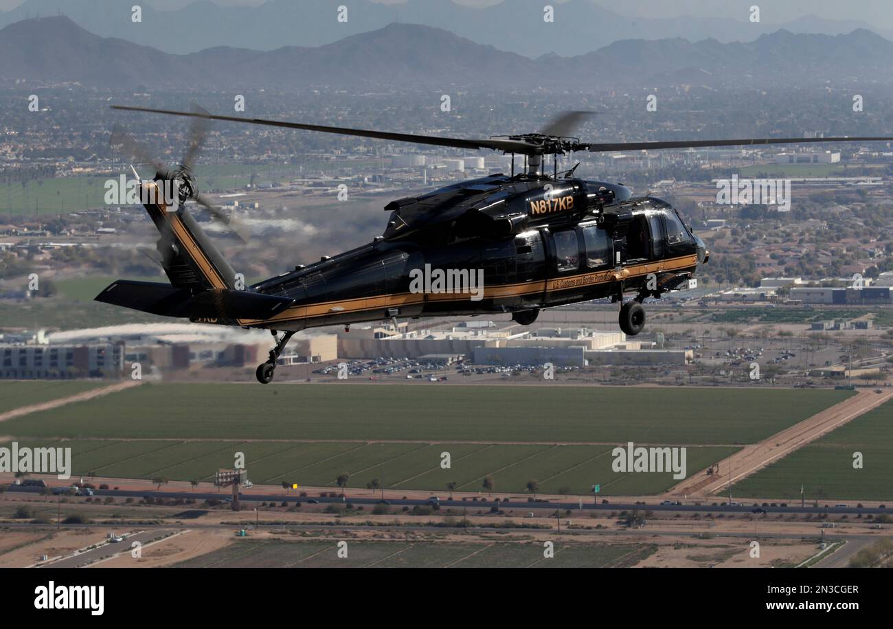 Customs Hawk A U.S. Customs and Border Protection Air and Marine Operations UH-60 ...
