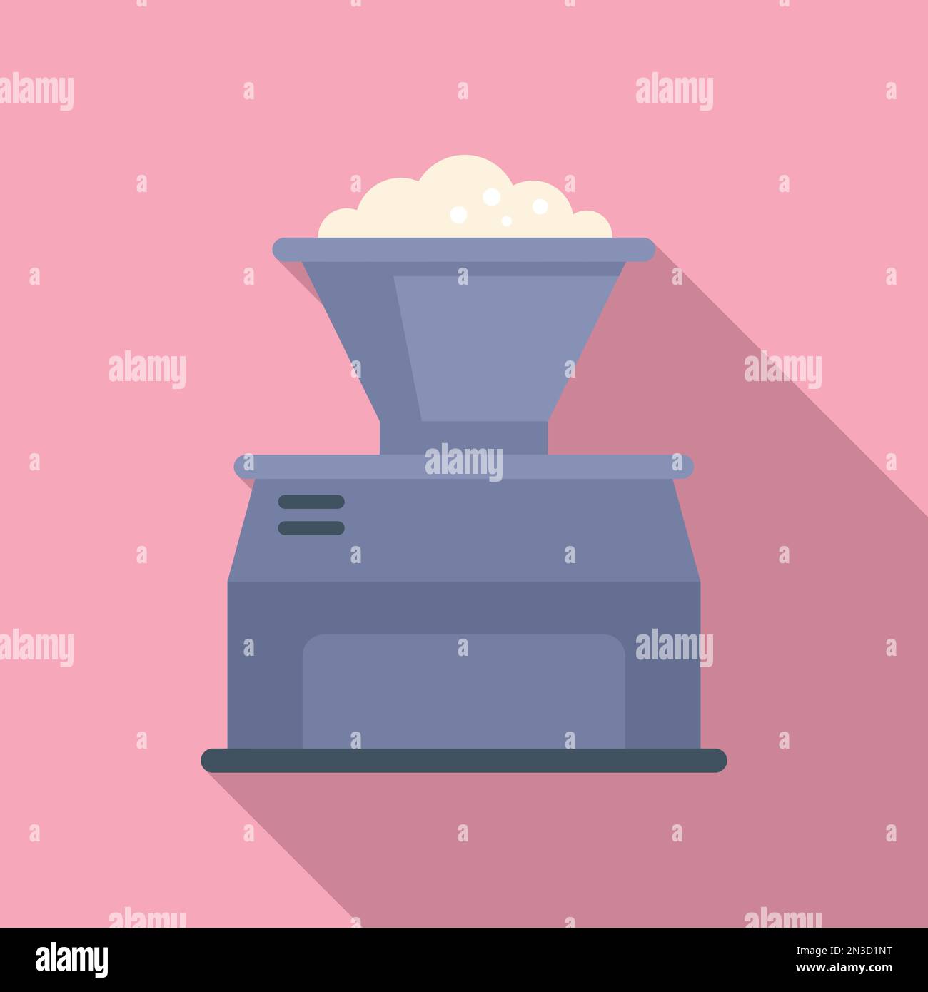 Cotton mill industrial machine Stock Vector Images - Alamy