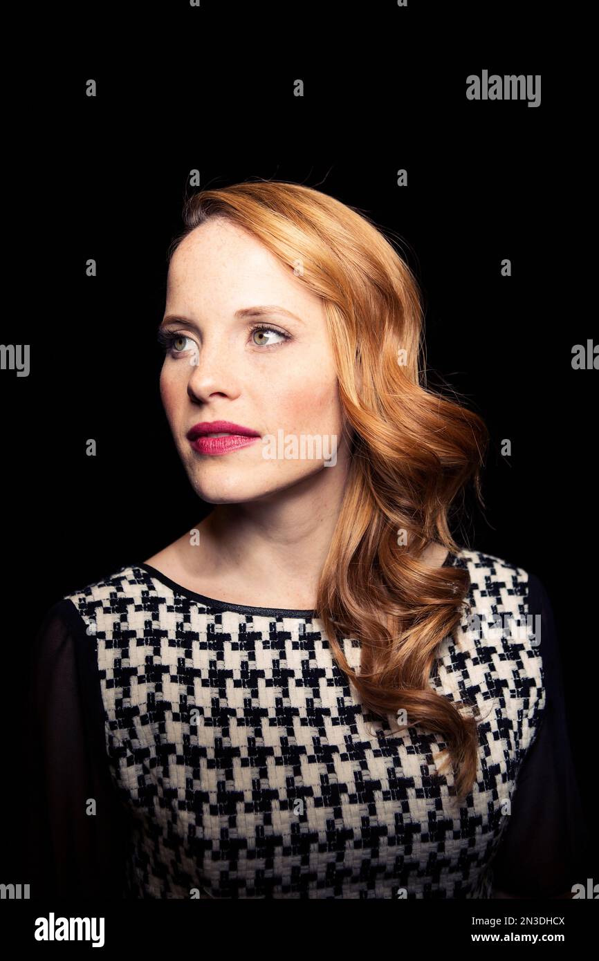 In this Dec. 8, 2014 photo, actress Katie LeClerc from ABC Family's "Switched at Birth" poses