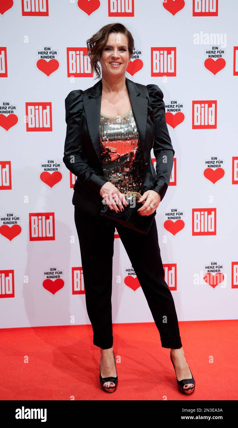 Former German Figure Skater Katarina Witt Arrives At The Red Carpet