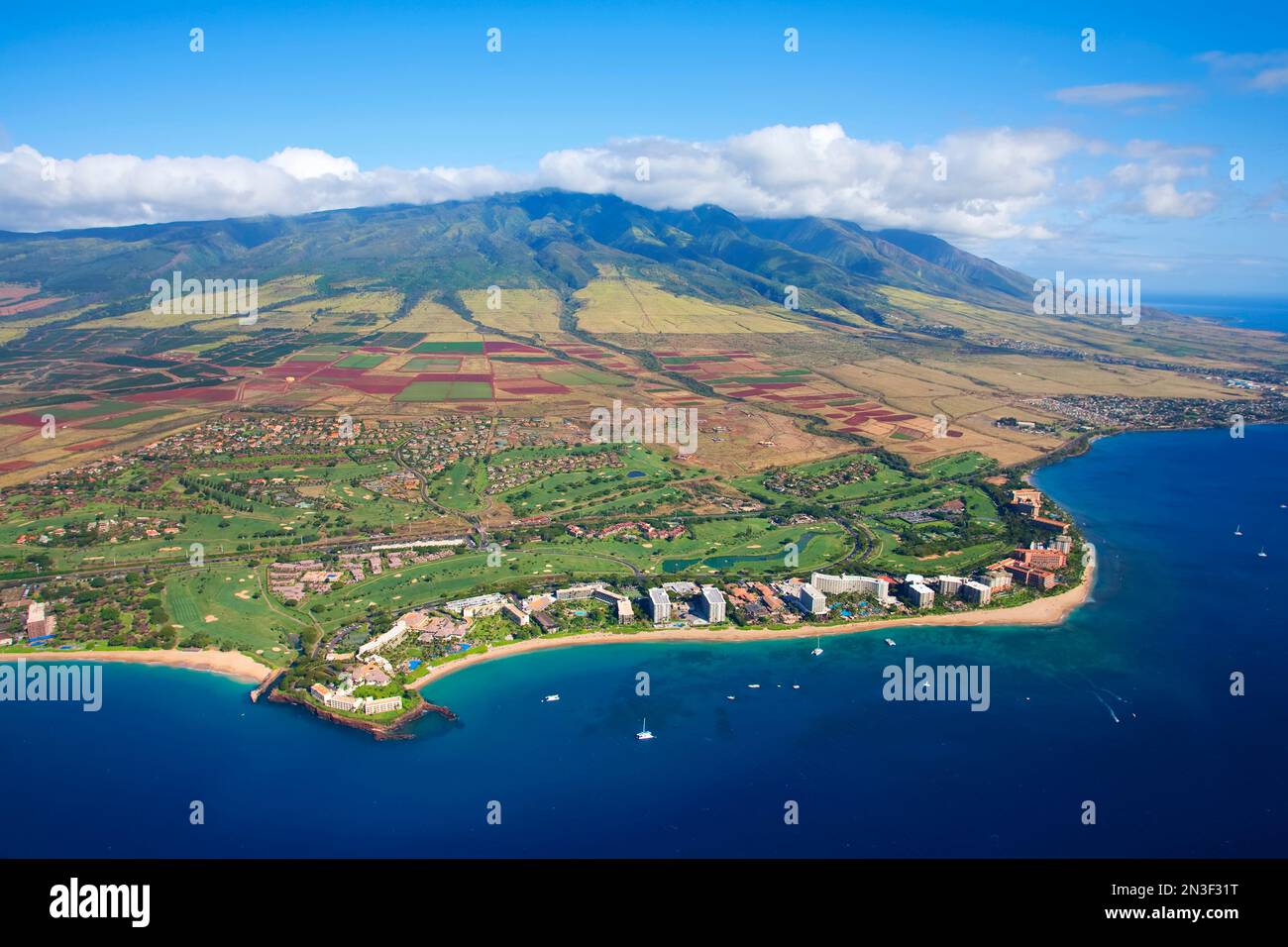 Coastline of West Maui