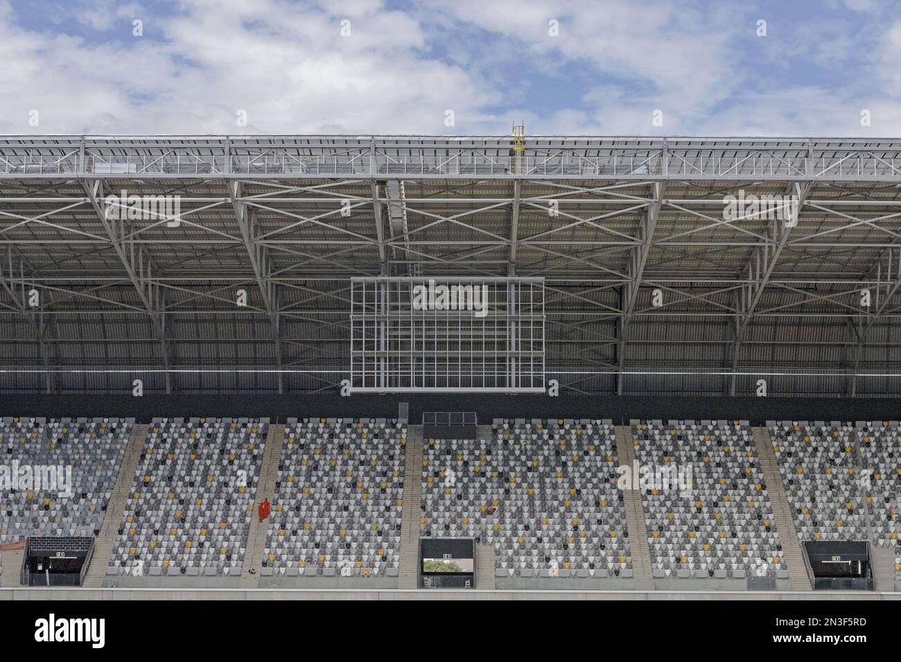 Belo Horizonte, Brazil, 07th Feb, 2023. View of the MRV Arena, the new Clube Atlético Mineiro Stadium, located in the California neighborhood, Northwe Stock Photo