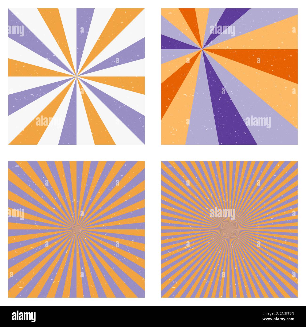 Artistic vintage backgrounds. Abstract sunburst covers with radial rays ...
