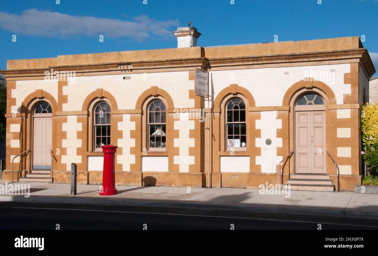 The Victorian-era Old Post and Telegraph Office at Penola, southeastern South Australia Stock Photo
