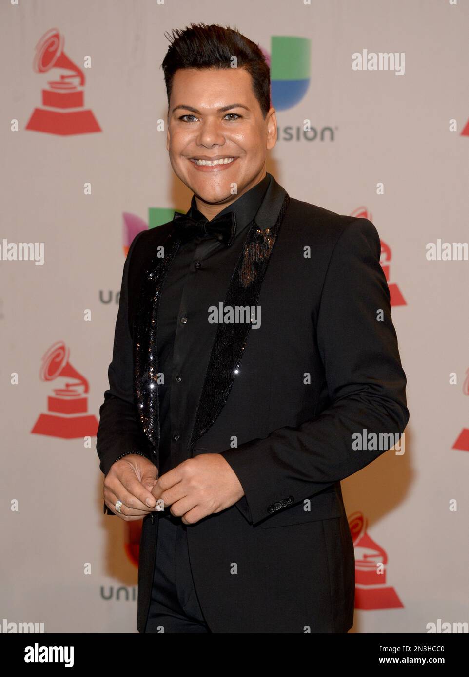 Victor Florencio arrives at the 15th annual Latin Grammy Awards at the