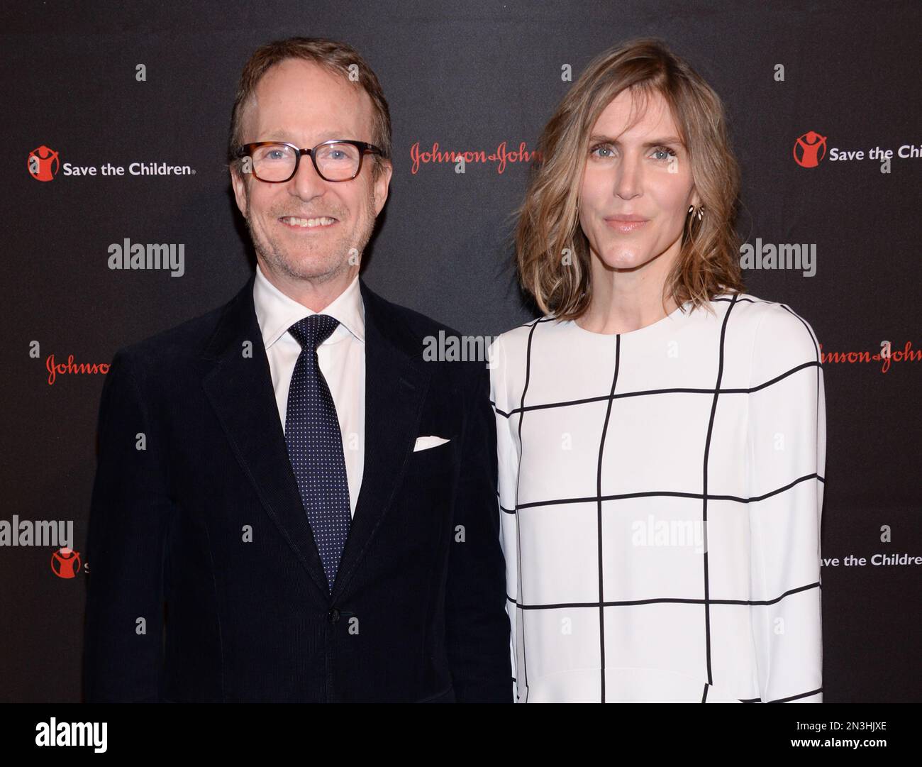 Austin Hearst and wife Gabriela Perezutti Hearst attend the 2nd Annual Save  the Children Illumination Gala at The Plaza Hotel on Wednesday, Nov. 19,  2014, in New York. (Photo by Evan Agostini/Invision/AP