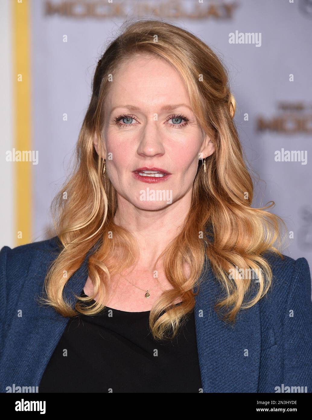Paula Malcomson arrives at the Los Angeles premiere of "The Hunger